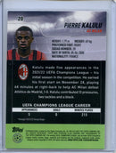 2021-22 Topps Stadium Club Chrome UEFA Champions League Pierre Kalulu