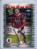2024-25 Topps Chrome UEFA Club Comps Alex Jimenez Pulsar