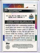 2023-24 Topps Finest UEFA Club Competitions Alexander Isak Ferris Wheel 100/135