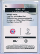 2025-26 Topps Finest UEFA Michael Olise
