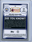 2022-23 Topps Merlin Chrome Erling Haaland
