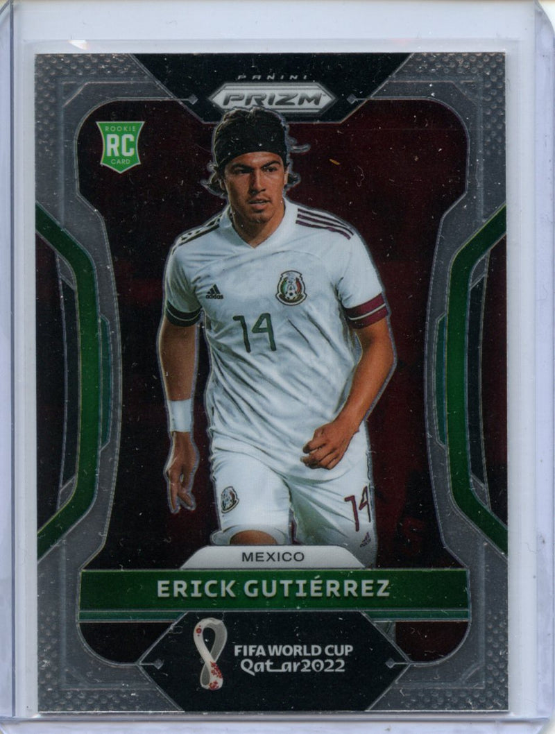 2022 Panini Prizm FIFA World Cup Qatar Erick Gutierrez