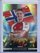 2026-27 Topps Flagship EPL Martin Odegaard Flying the Flag