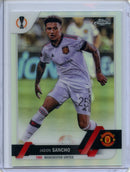2022-23 Topps Chrome UEFA Jadon Sancho Refractor