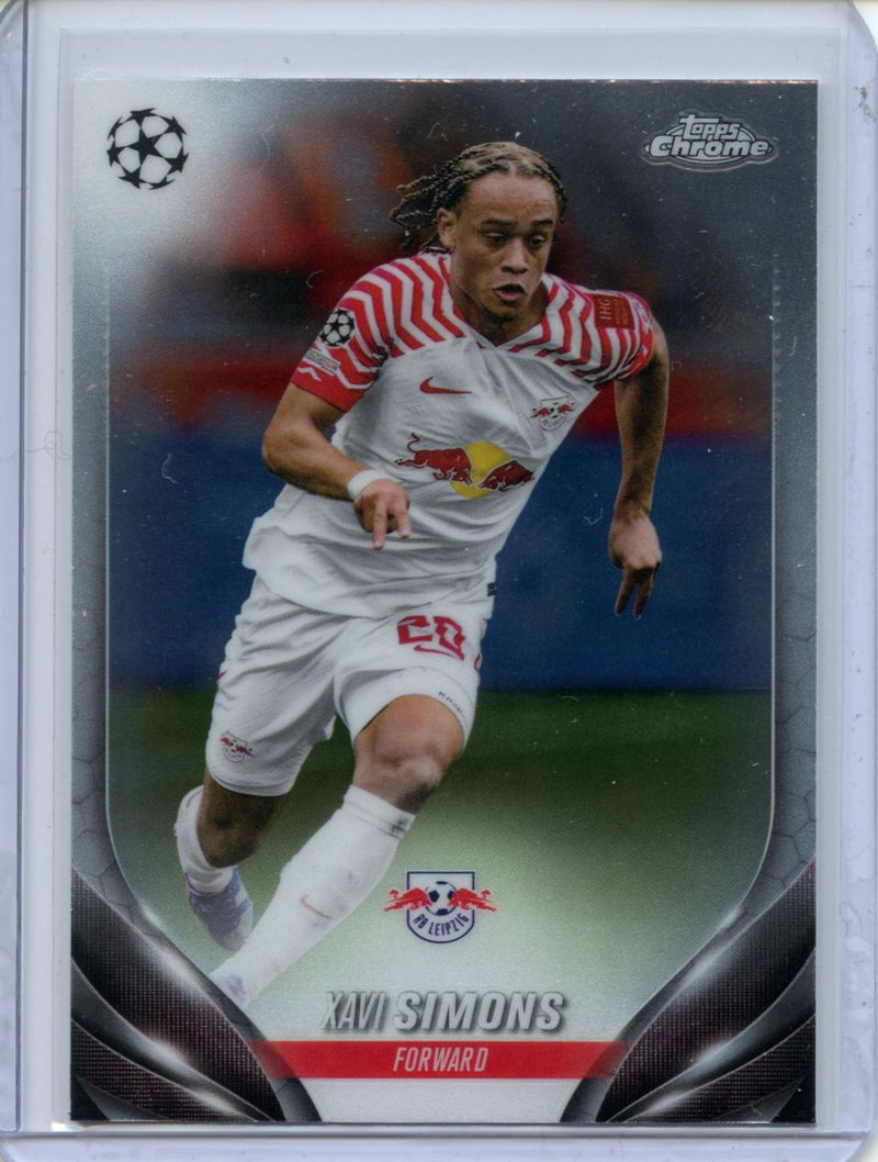 2023-24 Topps Chrome UEFA Xavi Simons