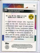 2023-24 Topps Finest UEFA Club Competitions Julien Duranville Ferris Wheel 40/135
