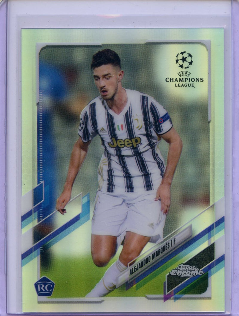 2020-21 Topps Chrome UEFA CL Alejandro Marques Refractor