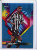 2023-24 Topps Finest UEFA Club Competitions Alexander Isak Sky Blue 159/275