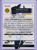 2020-21 Finest Bundesliga Giovanni Reyna Purple 67/250