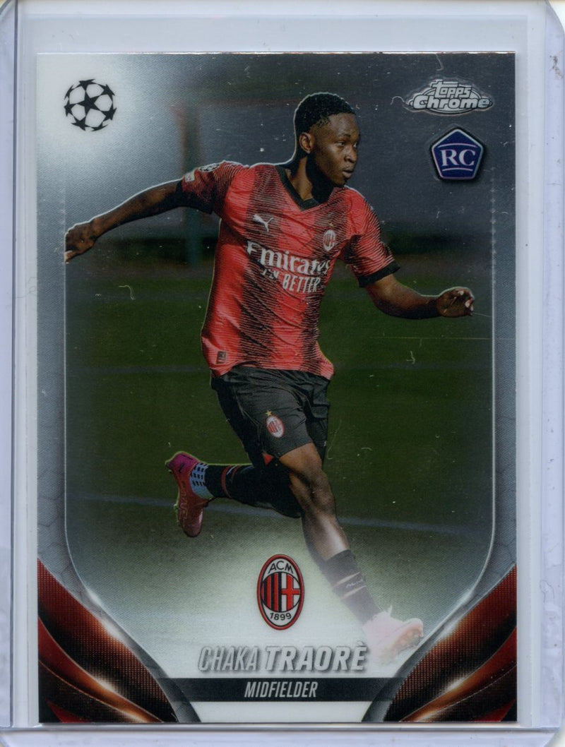 2023-24 Topps Chrome UEFA Chaka Traore