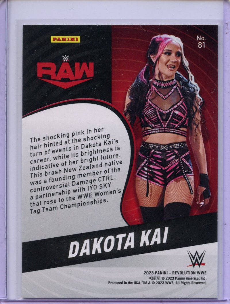 2023 Revolution WWE Dakota Kai