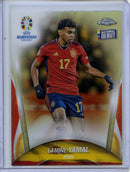 2024 Topps Chrome UEFA Euro Lamine Yamal Refractor