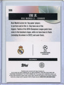 2025-26 Topps Finest UEFA Vini Jr