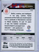 2024 Topps Chrome UEFA Euro Lamine Yamal Refractor