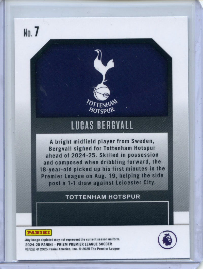 2024-25 Panini Prizm Premier League Lucas Bergvall Emergent