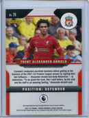2021-22 Panini Prizm Premier League Trent Alexander-Arnold