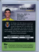 2021-22 Topps Stadium Club Chrome UEFA Champions League Gerard Moreno