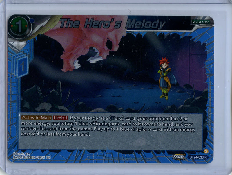 The Hero's Melody - Beyond Generations BT24-030 R Foil