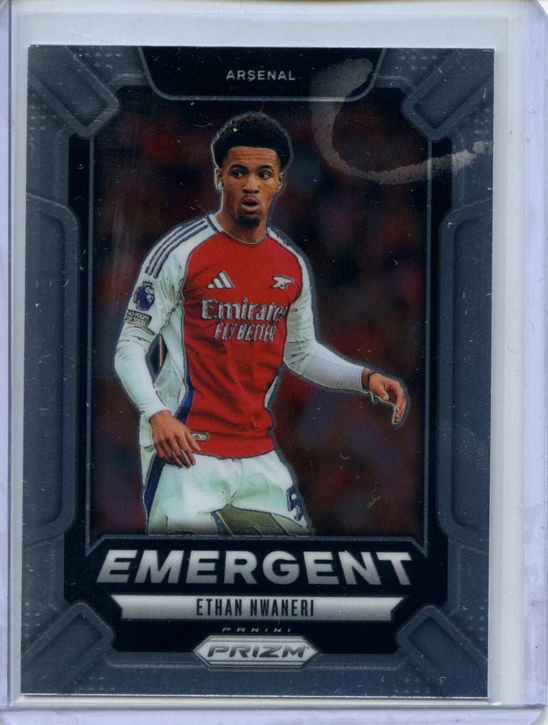 2024-25 Panini Prizm Premier League Ethan Nwaneri Emergent