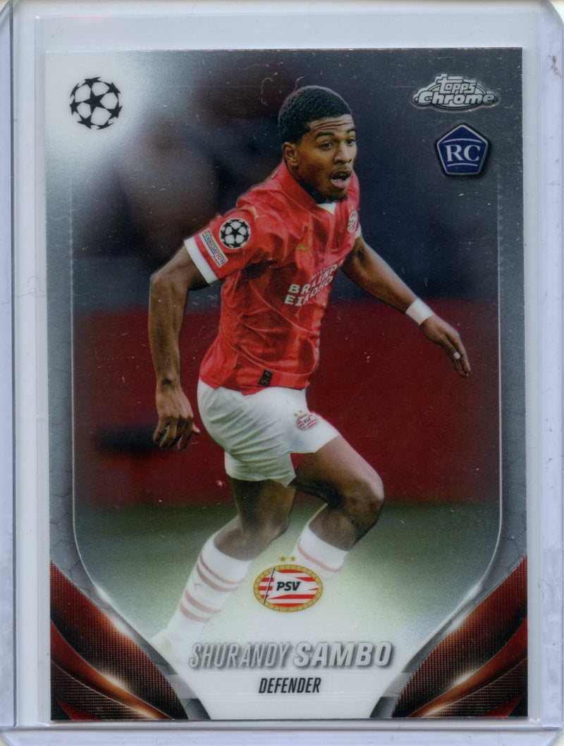 2023-24 Topps Chrome UEFA Shurandy Sambo