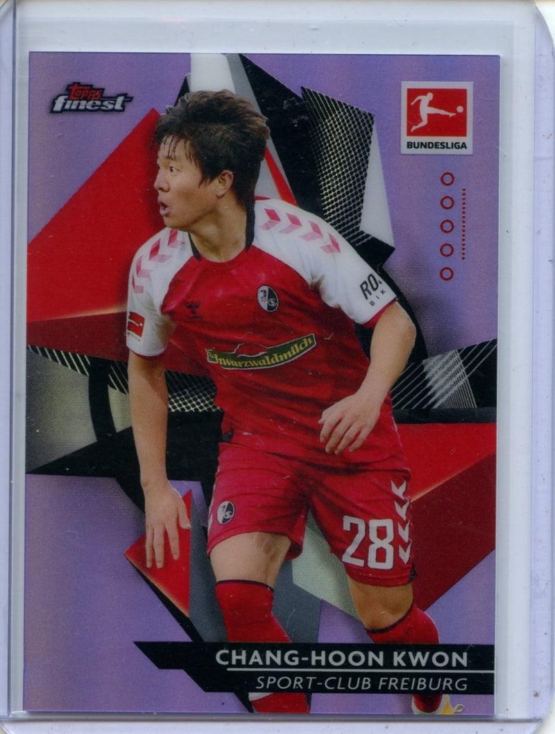 2020-21 Finest Bundesliga Chang-Hoon Kwon Purple 95/250