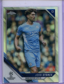 2021-22 Topps Chrome UEFA CL John Stones Refractor