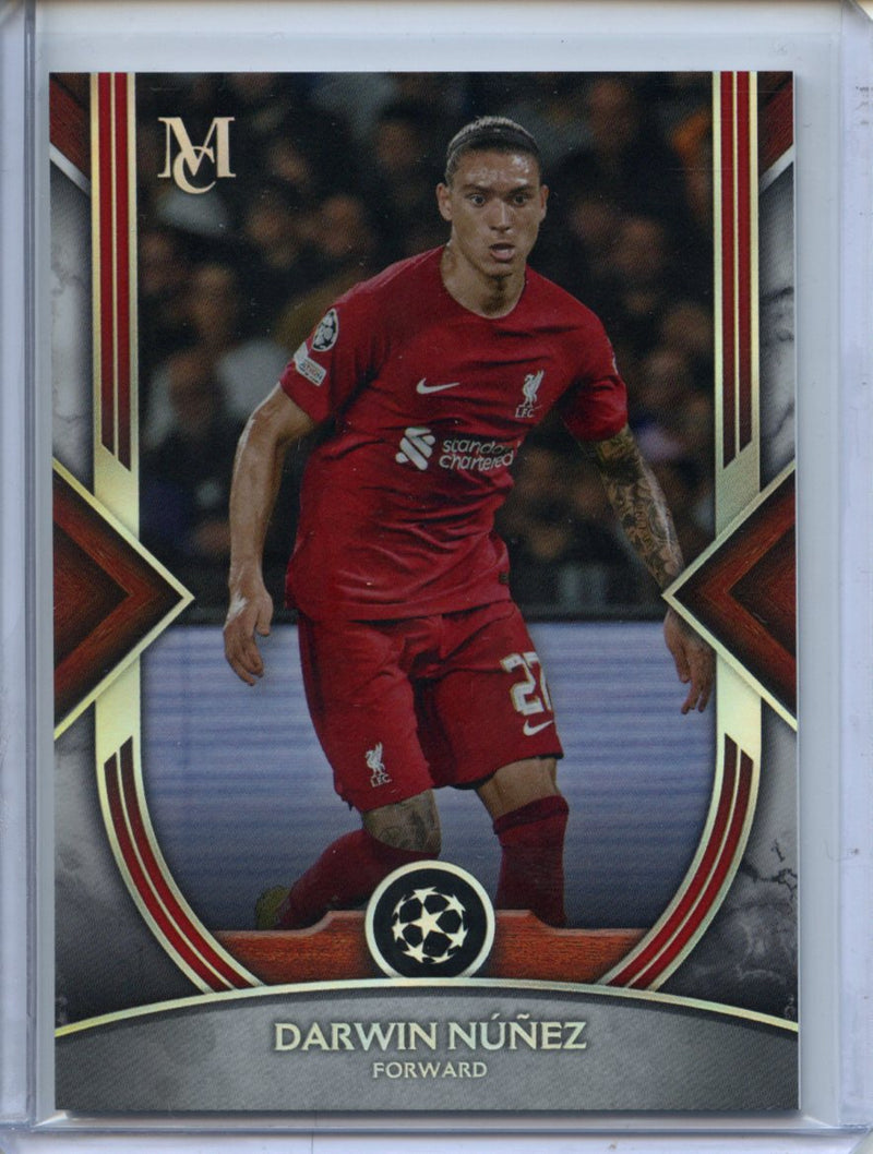 2022-23 Topps Museum Collection UEFA Champions League Soccer Darwin Nunez