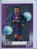 2025-26 Topps Finest UEFA Desire Doue
