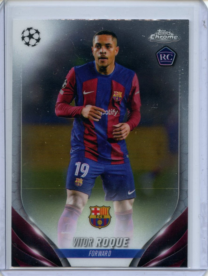 2023-24 Topps Chrome UEFA Vitor Roque