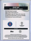 2025-26 Topps Finest UEFA Desire Doue