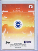 2026-27 Topps Flagship EPL Kaoru Mitoma Flying the Flag
