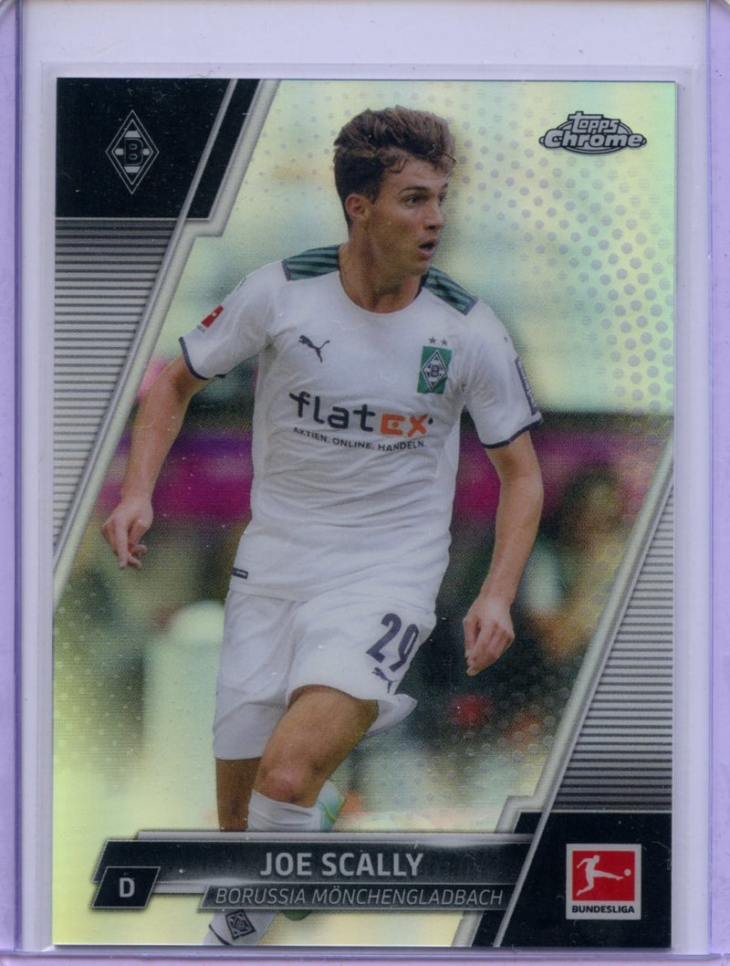 2021-22 Topps Chrome Bundesliga Soccer Joe Scally Refractor