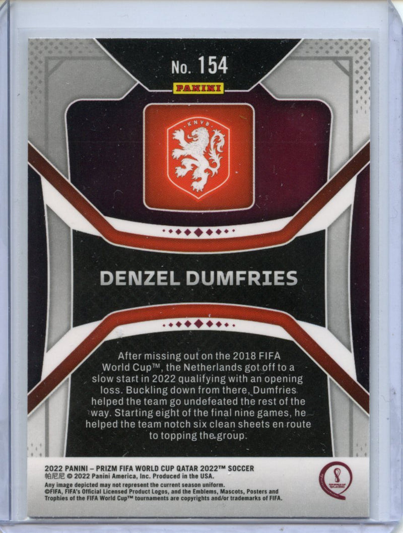 2022 Panini Prizm FIFA World Cup Qatar Denzel Dumfries