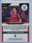 2021-22 Panini Prizm Premier League Takumi Minamino