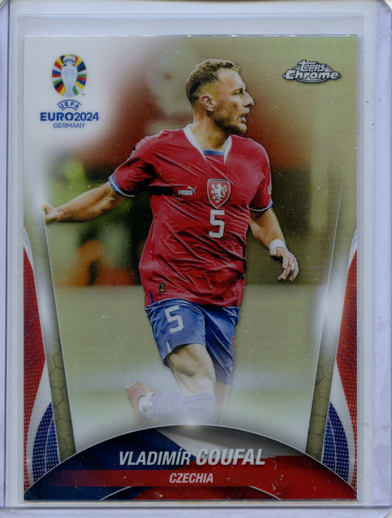 2024 Topps Chrome UEFA Euro Vladimir Coufal Refractor