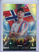 2026-27 Topps Flagship EPL Jorgen Strand Larsen Flying the Flag