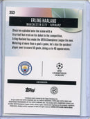 2025-26 Topps Finest UEFA Erling Haaland