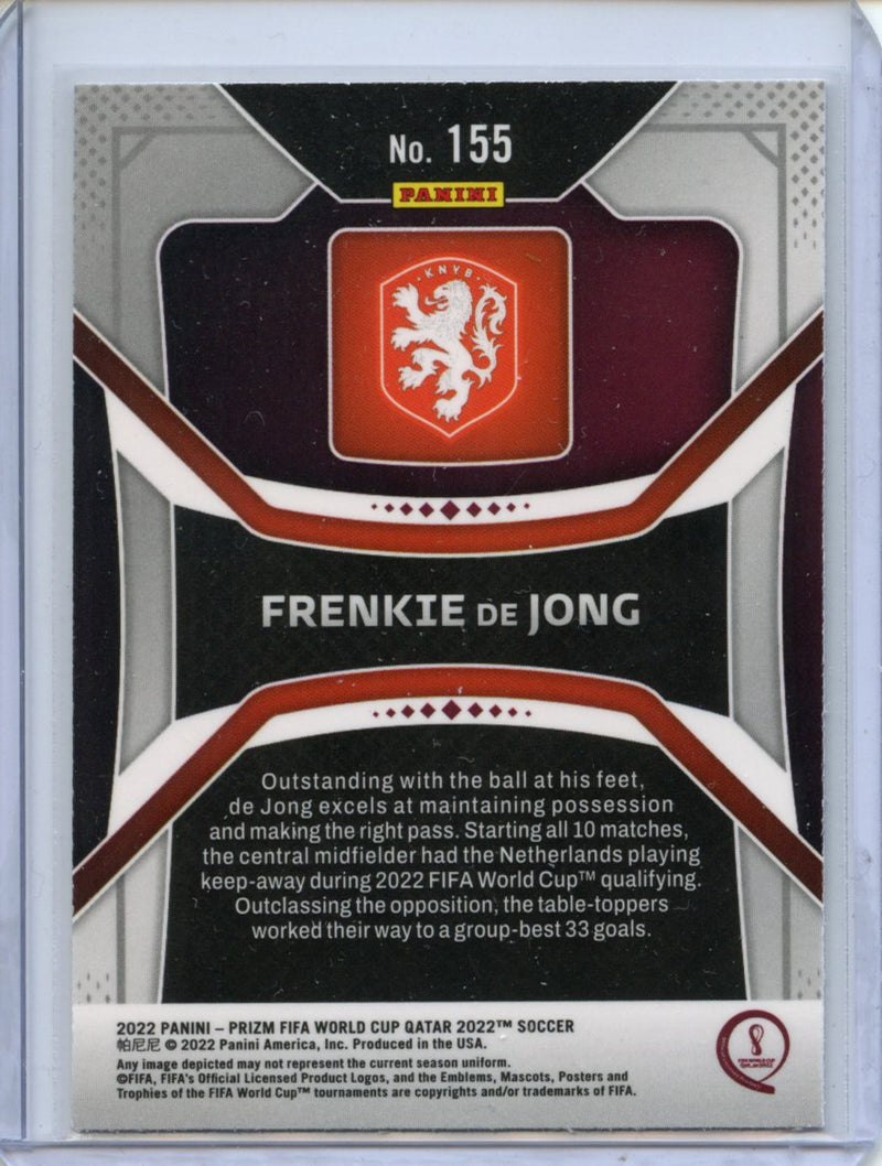 2022 Panini Prizm FIFA World Cup Qatar Frenkie De Jong