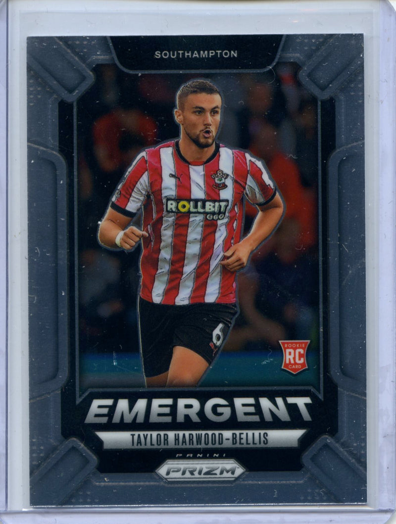 2024-25 Panini Prizm Premier League Taylor Harwood-Bellis Emergent