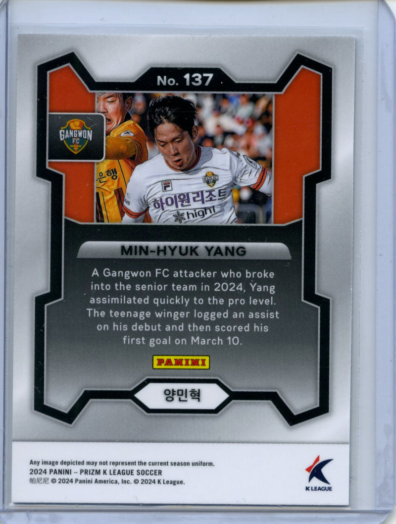 2024 Prizm K-League Soccer Min-Hyuk Yang