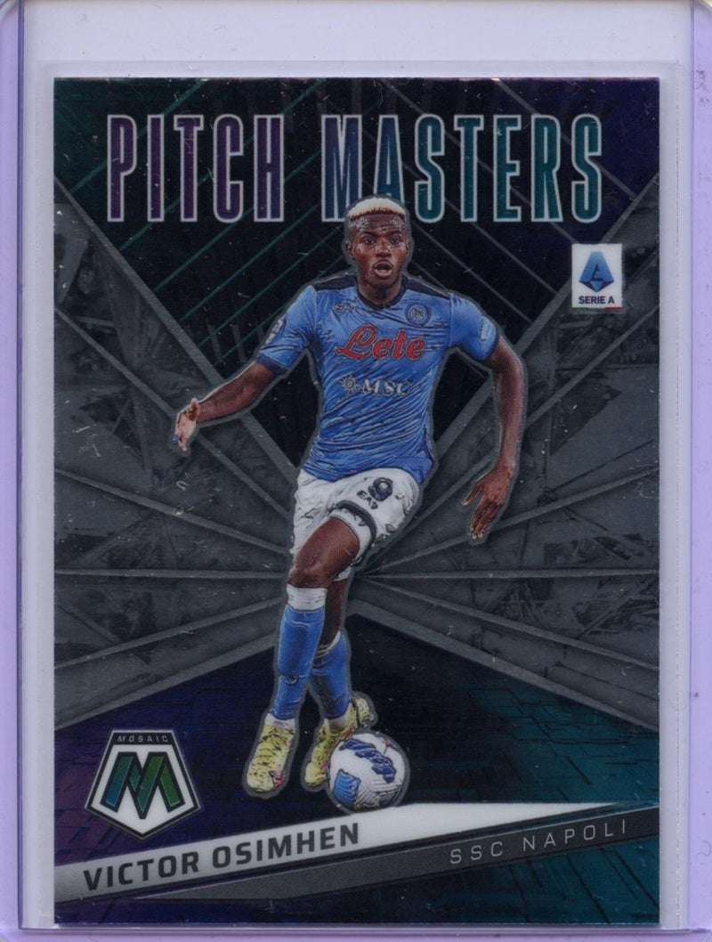 2021-22 Panini Mosaic Serie A Victor Osimhen Men Of Mastery