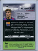 2021-22 Topps Stadium Club Chrome UEFA Champions League Nico Gonzalez