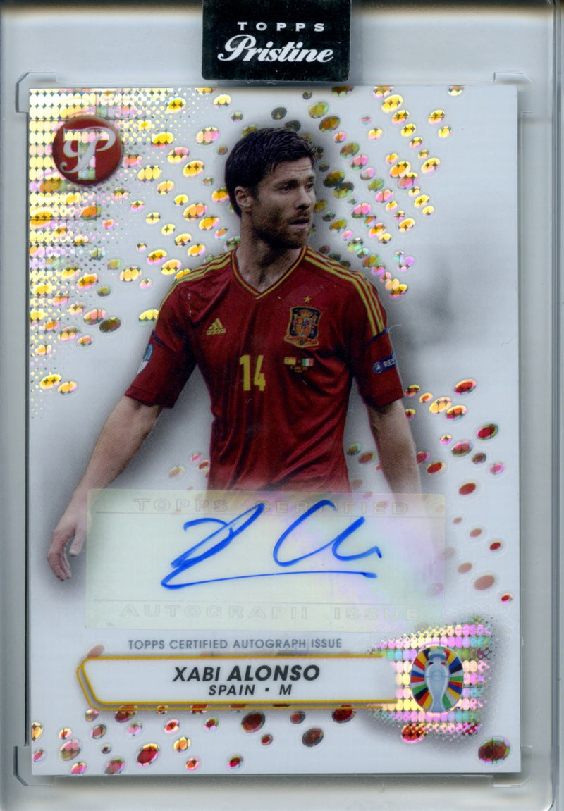 2023-24 Topps Pristine Road To Euro Xabi Alonso Pristine Autographs Pristine 10/99