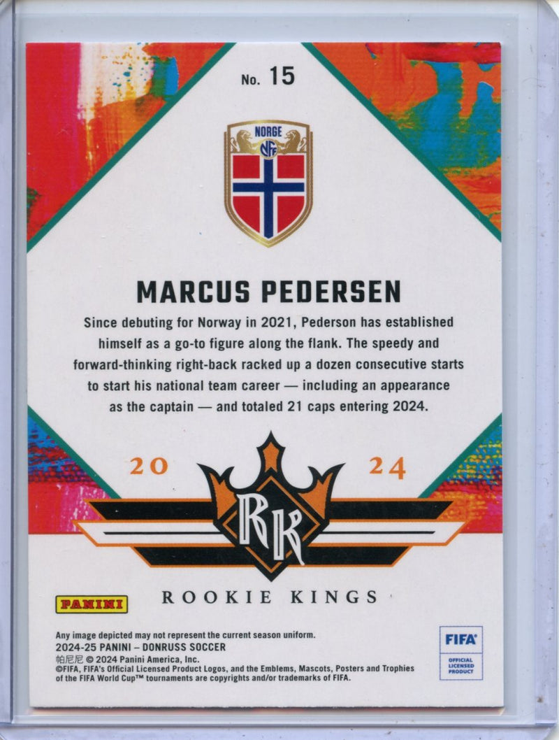 2024-25 Donruss Marcus Pedersen Rookie Kings Silver
