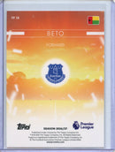 2026-27 Topps Flagship EPL Beto Flying the Flag