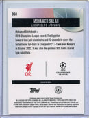 2025-26 Topps Finest UEFA Mohamed Salah