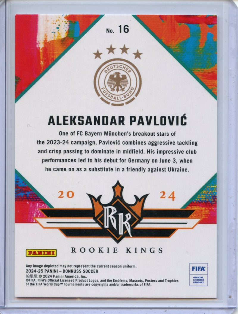2024-25 Donruss Aleksandar Pavlovic Rookie Kings