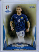 2024 Topps Chrome UEFA Euro Scott McTominay Refractor