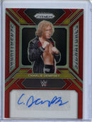 2024 Prizm WWE Charlie Dempsey Sensational Signatures Red 77/99