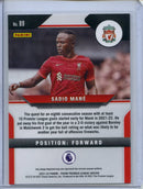 2021-22 Panini Prizm Premier League Sadio Mane